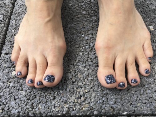 Gellak met stempel, prachtig design op je nagels.