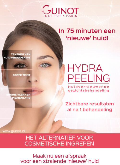 Guinot Hydra-Peeling een Huidvernieuwende gezichtsbehandeling